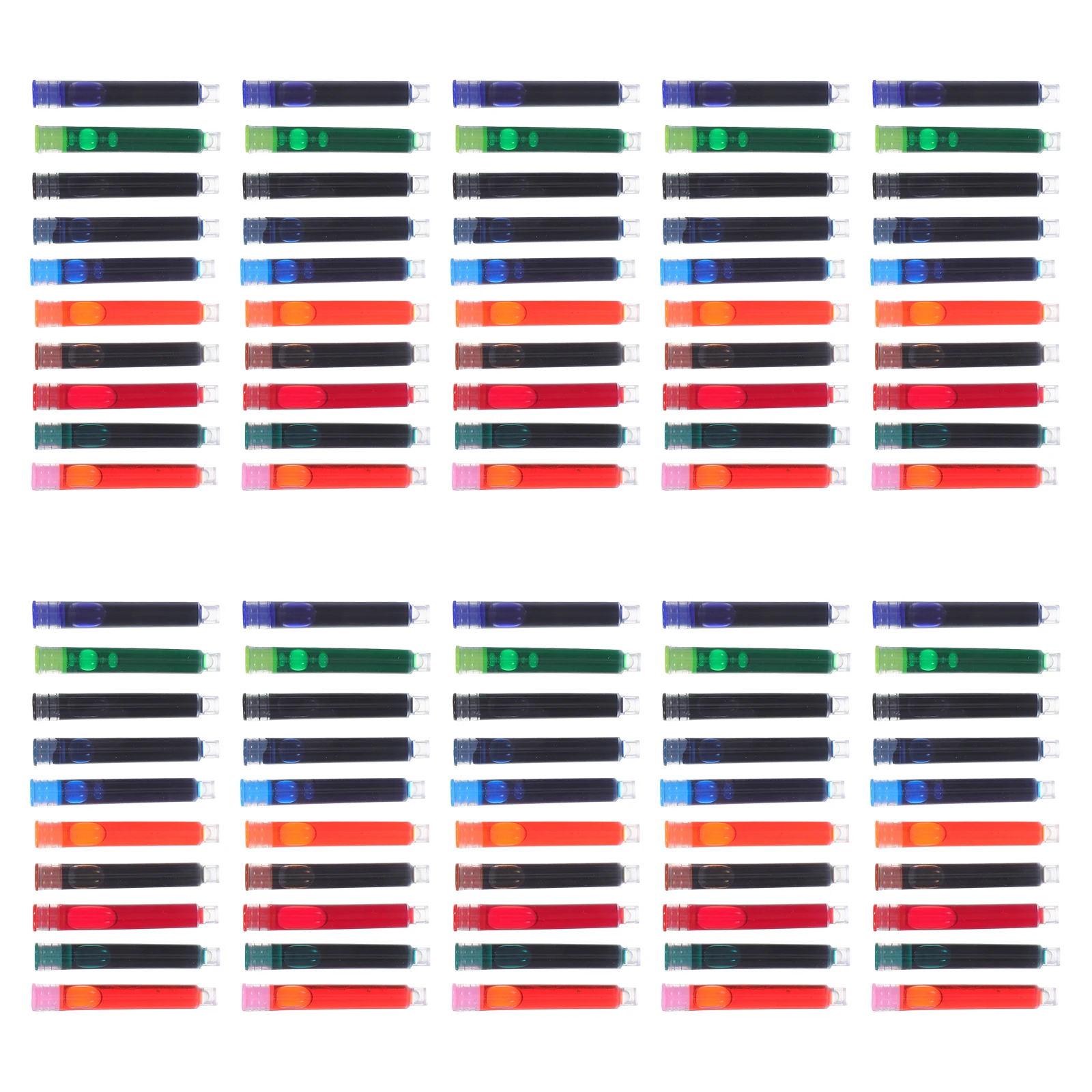 

Refillable Ink Cartridges Smooth No Leak Easy Replace Compatible Calligraphy Pens Office School Use Ink Refills For