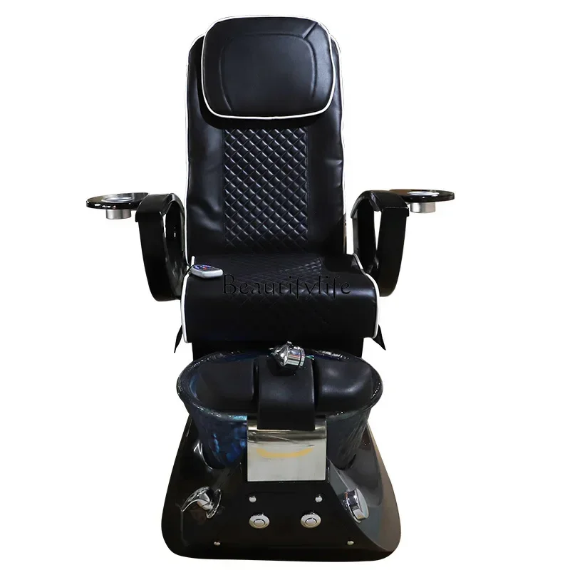 Electric Foot Massage Chair Nail Salon Sofa Foot Bath Recliner