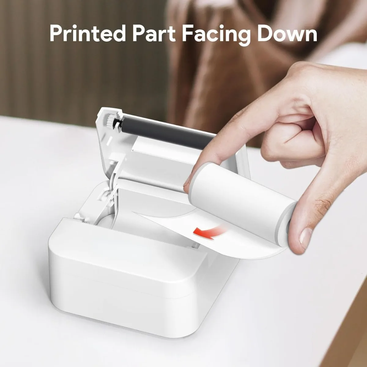 3/6/9/12 Rols 57x30mm Waterproof White Self-Adhesive Sticker Paper BPA-Free for Portable Printer DIY