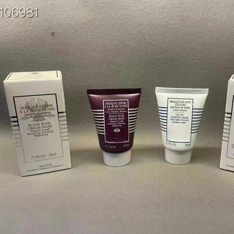 Crema facial de rosa negra/máscara de limpieza de terciopelo, 60ML, herramienta de maquillaje hidratante limpia para suavizar para jóvenes