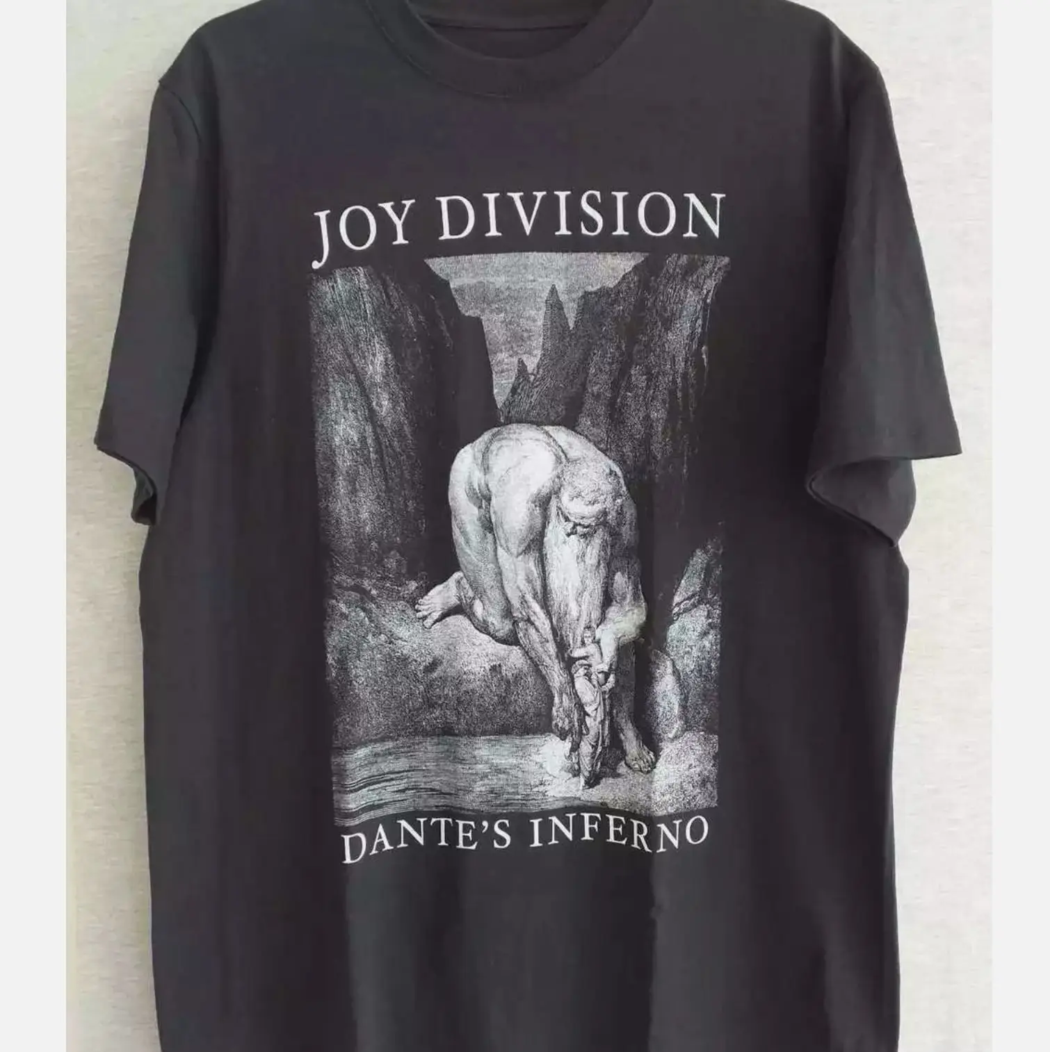 

VTG Dantes inferno Joy Division Band Shirt Classic Black Unisex S-5XL