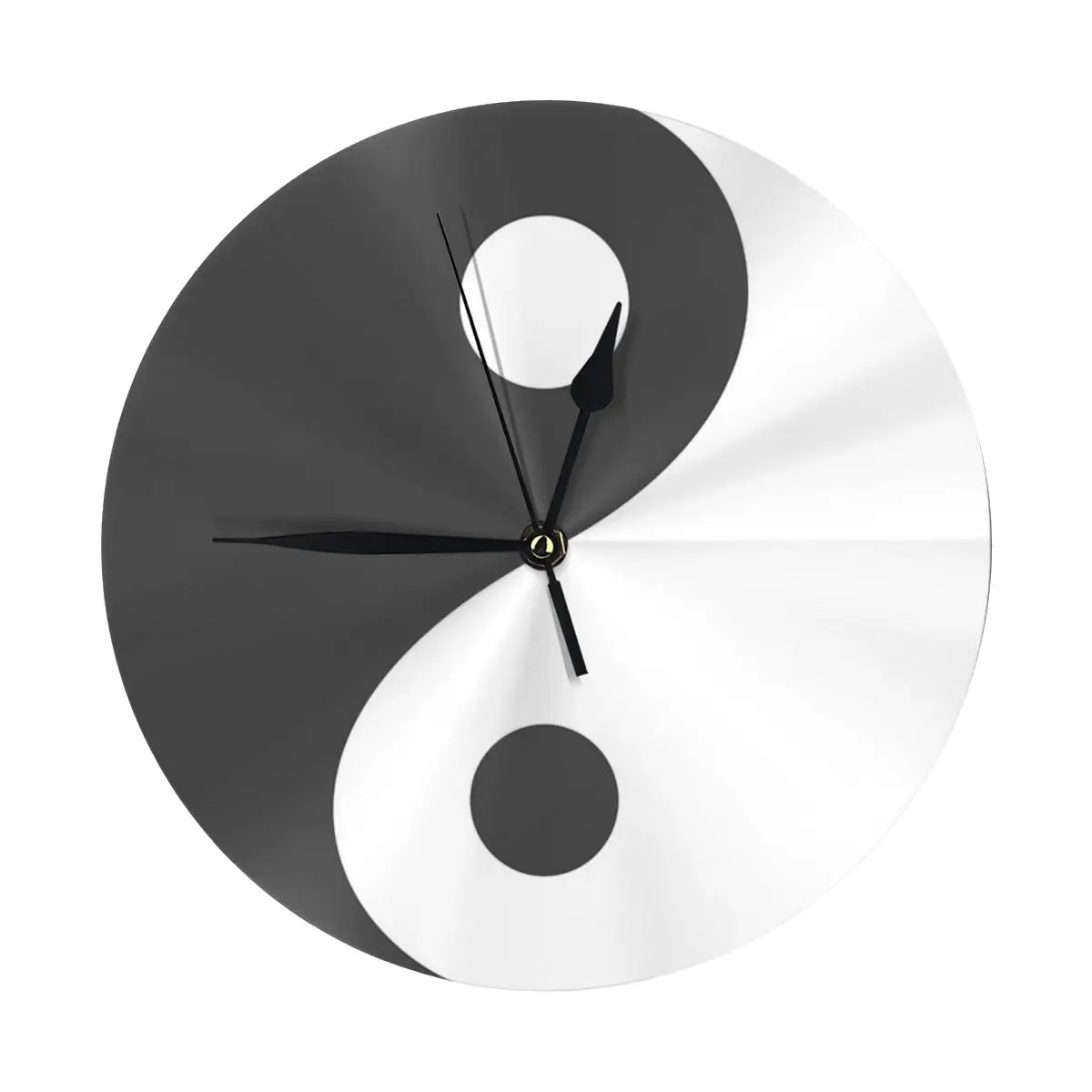 Ying Yang Chinese Symbol Wall Clock Room Decoration Clock Must-have Ornament Round