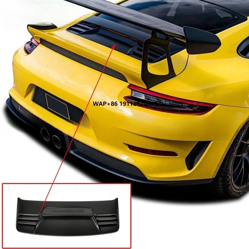 

High Glossy Finish Carbon Fiber GT3 RS Style Car Rear Trunk Lid Cover for 991.2