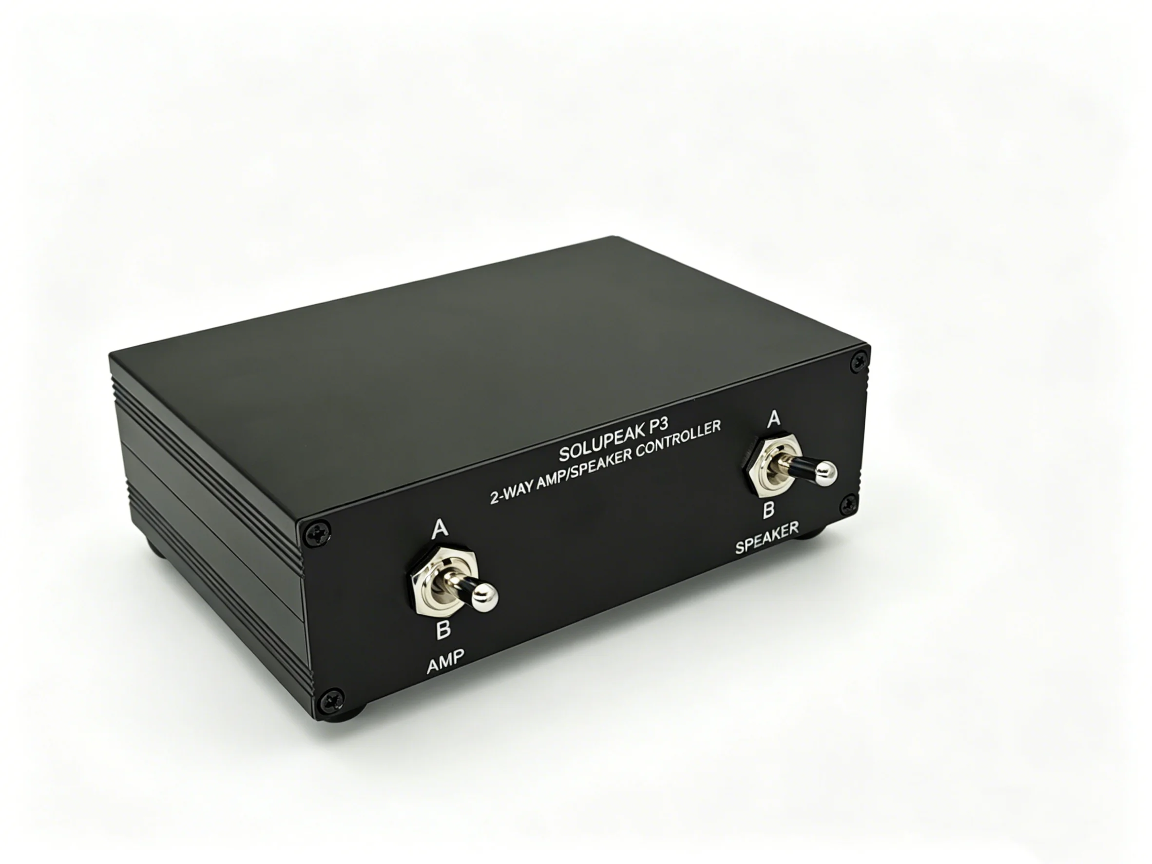 Premium 2-WAY AMP Amplifier to 2 Pair of Speaker Selector Switch