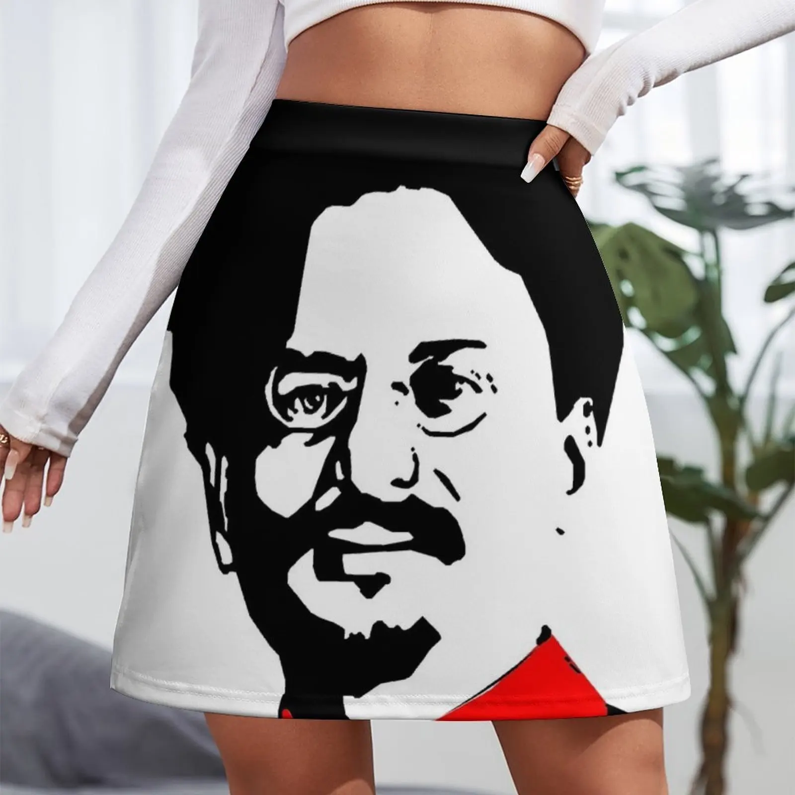 TROTSKY-Luxo Denim Mini Saia Feminina, Roupas Cosplay Elegante, Coréia