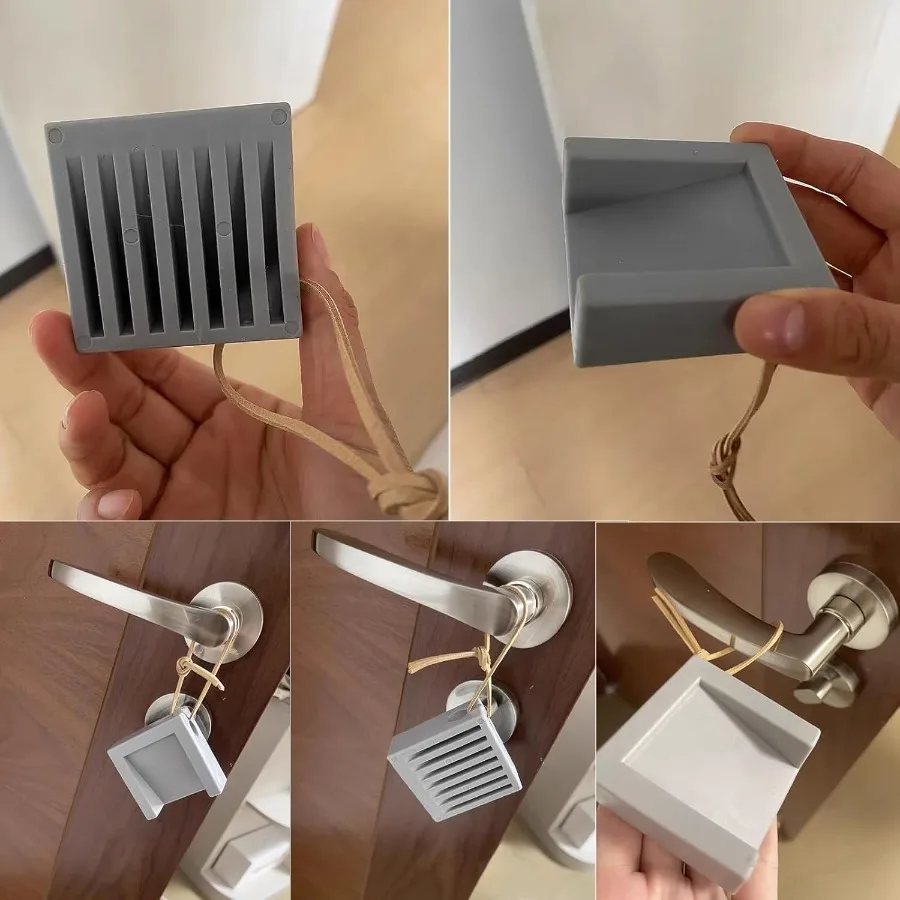 Rolha de porta bloco absorvente de choque, cunha de parada de porta, porta de escritório em casa, anti-colisão, antiderrapante, para a maioria dos tipos de piso e c