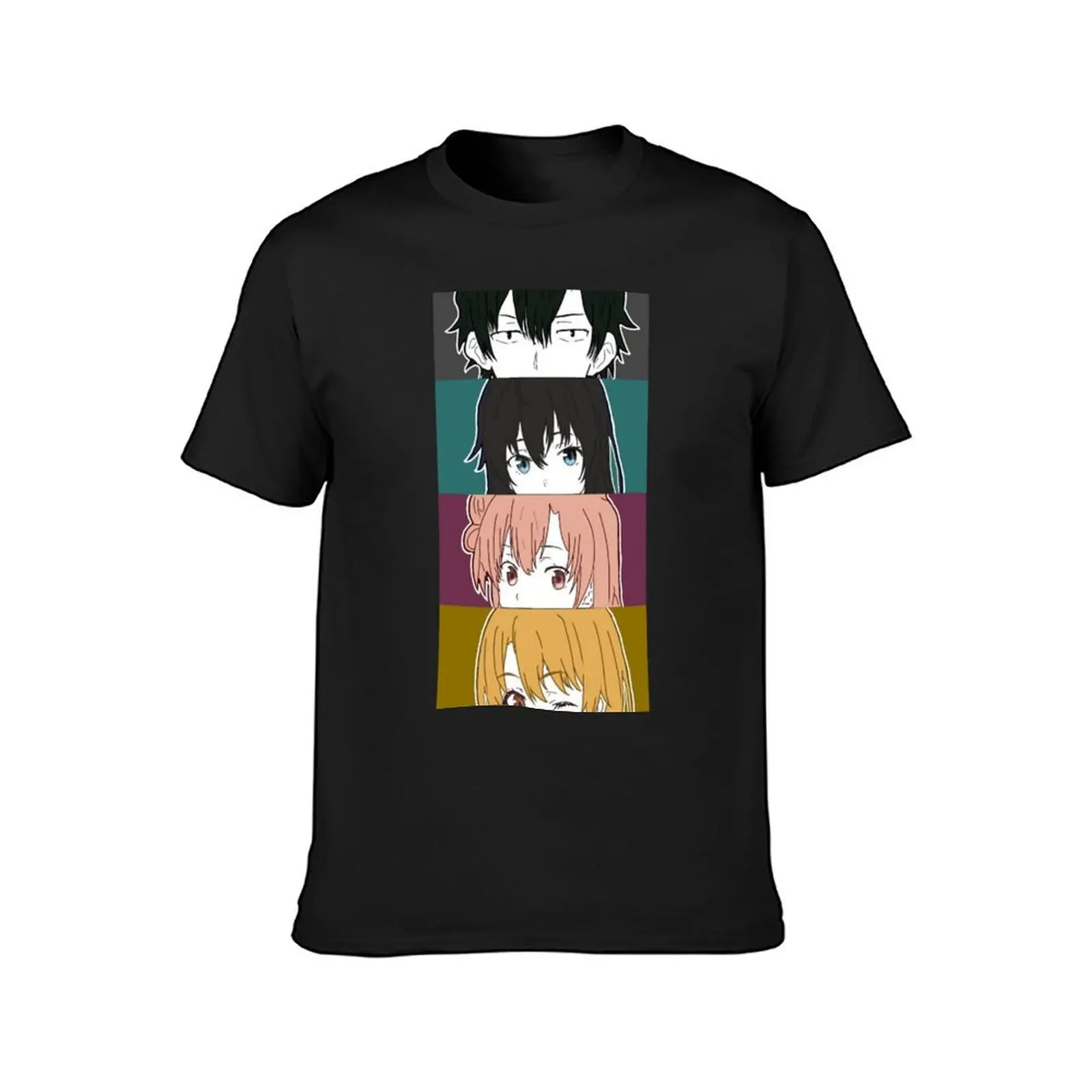 Hachiman Yukino Yui Iroha - oregairu - snafu T-Shirt for a boy aesthetic clothes t shirts for men graphic