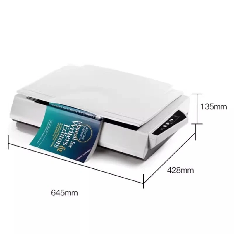 690Pro/3000F/6200F Domestic A3 Flat Panel Zero Margin File Scanner