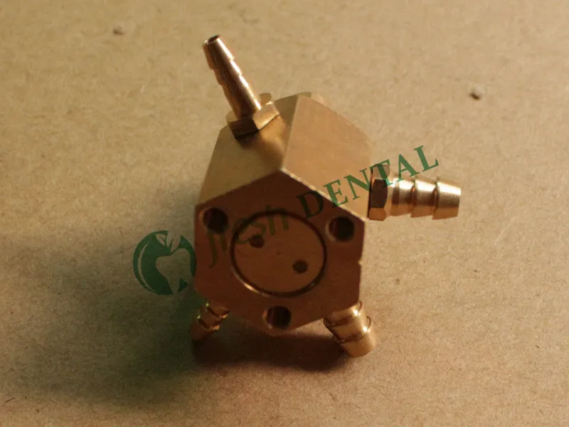 5PCS Dental 4 hole foot valve circular pedal swicth valve foot spool foot control switch valve dental equipment SL1216