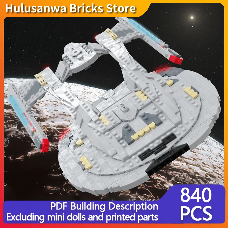 

Military Heavy Space Cruiser Model MOC Building Bricks War Equipment Modular Technology Gifts Holiday Assemble Children Toy Suit