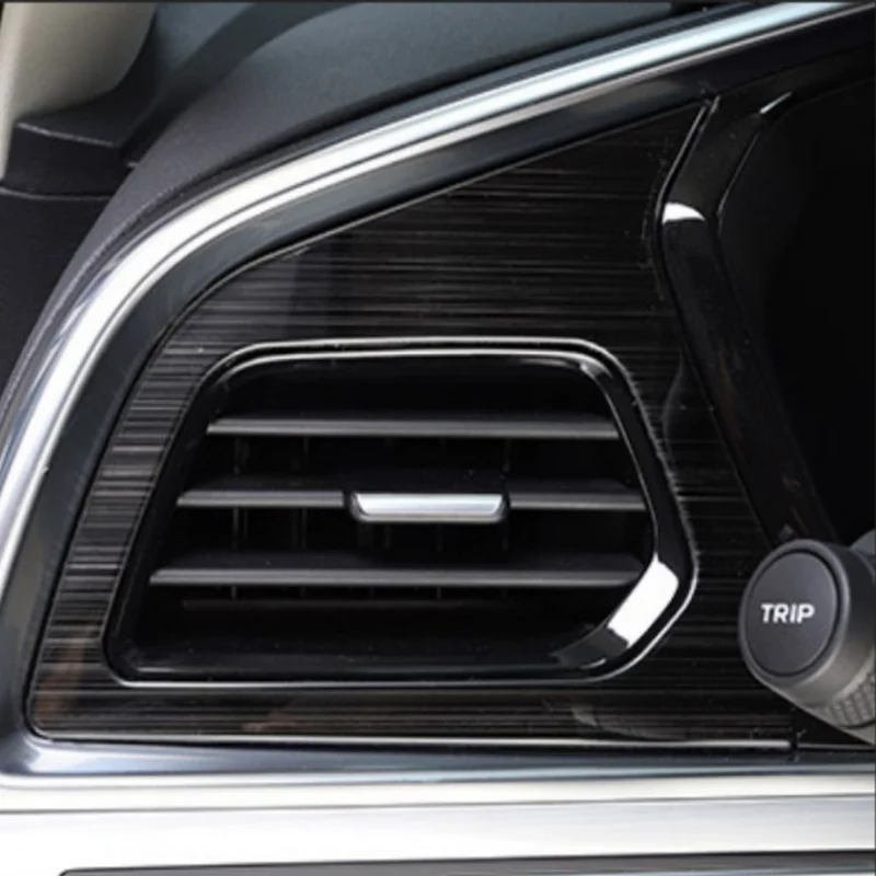 SBTMY For Geely Tugella 2019-22 FY11 Stainless steel decorative frame for front air conditioning vents of automobiles