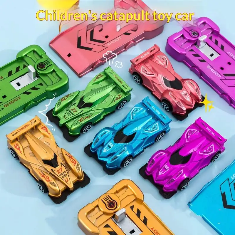 【Beautiful】Launch Toy Car Models Mini Simulated Toy Cars Plastic Inertia Vehicles Toys Gifts For Boys Kid view 2
