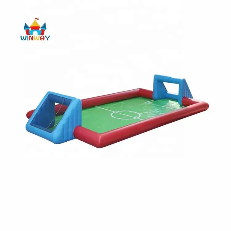 Lapangan Sepak Bola Tiup Lapangan Sepak Bola Tiup Permainan Lapangan Sepak Bola Sabun Tiup untuk Sewa Pesta Anak-anak