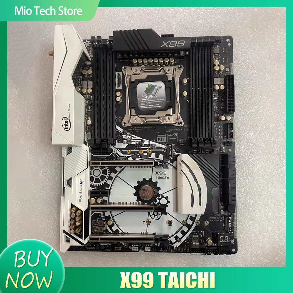 For ASRock X99 TAICHI X99 motherboard LGA 2011-v3 DDR4 Dual network port