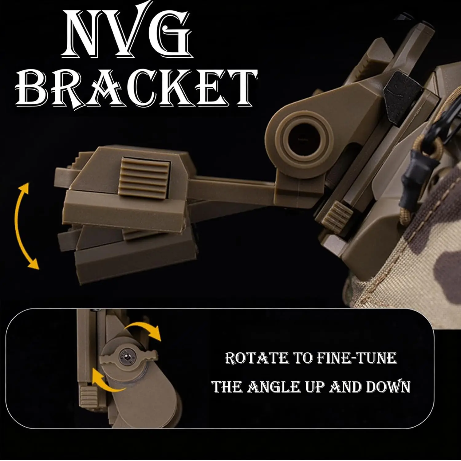 9-in-1 고속 전술 헬멧 세트 (헤드셋, 야간투시경, 신호등 포함) 야외 페인트볼 범프 헬멧 키트 (사냥, 근접전투, 에어소프트 사격용)