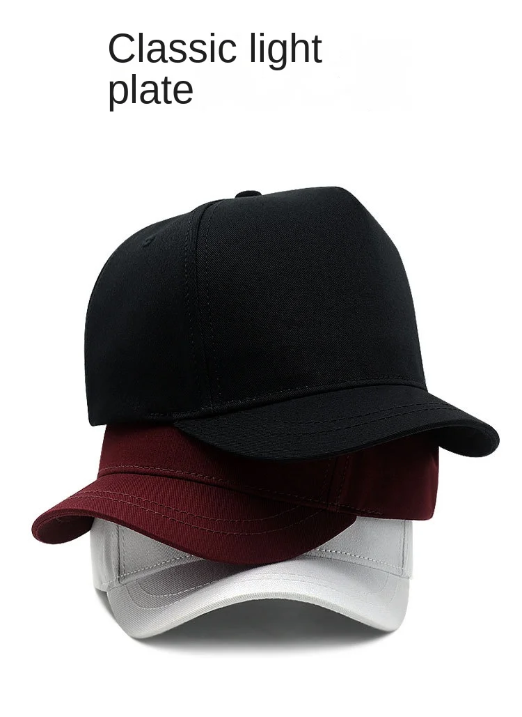 Übergroße XXL-Baseballkappen, verstellbare Papa-Hüte, kurze Rechnung für große Köpfe, 58–60 cm, 60–65 cm, extra große Golfmützen mit niedrigem Profil – Detail 2