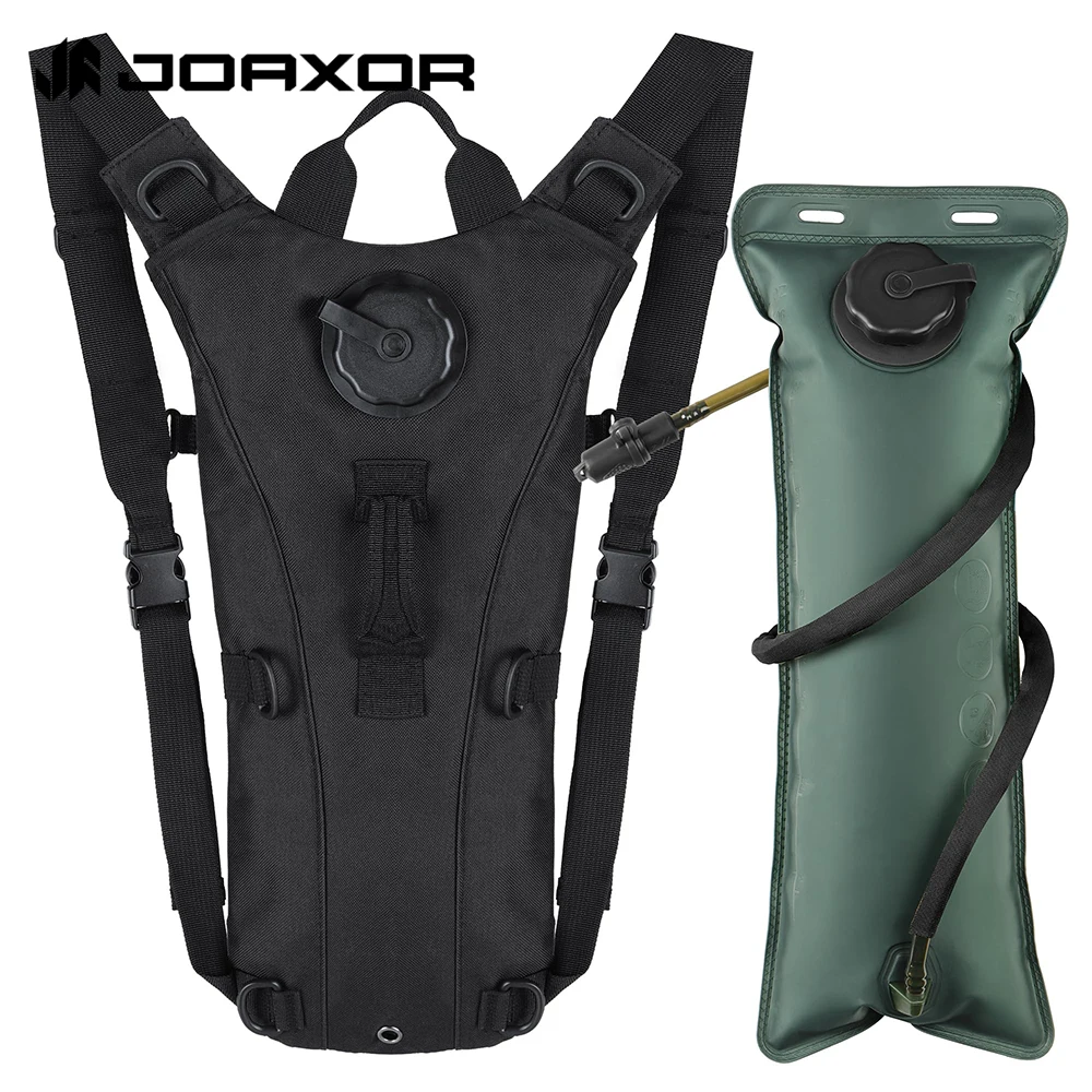 JOAXOR Hiking Water Backpack 3L Water Bladder Adjustable Water Storage Reservoir Bag for Hiking Running Cycling Climbing Camping