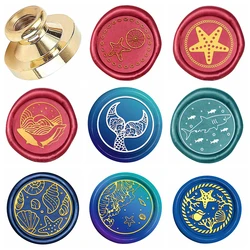 Ocean Series Wax Seal Stamps 0.98