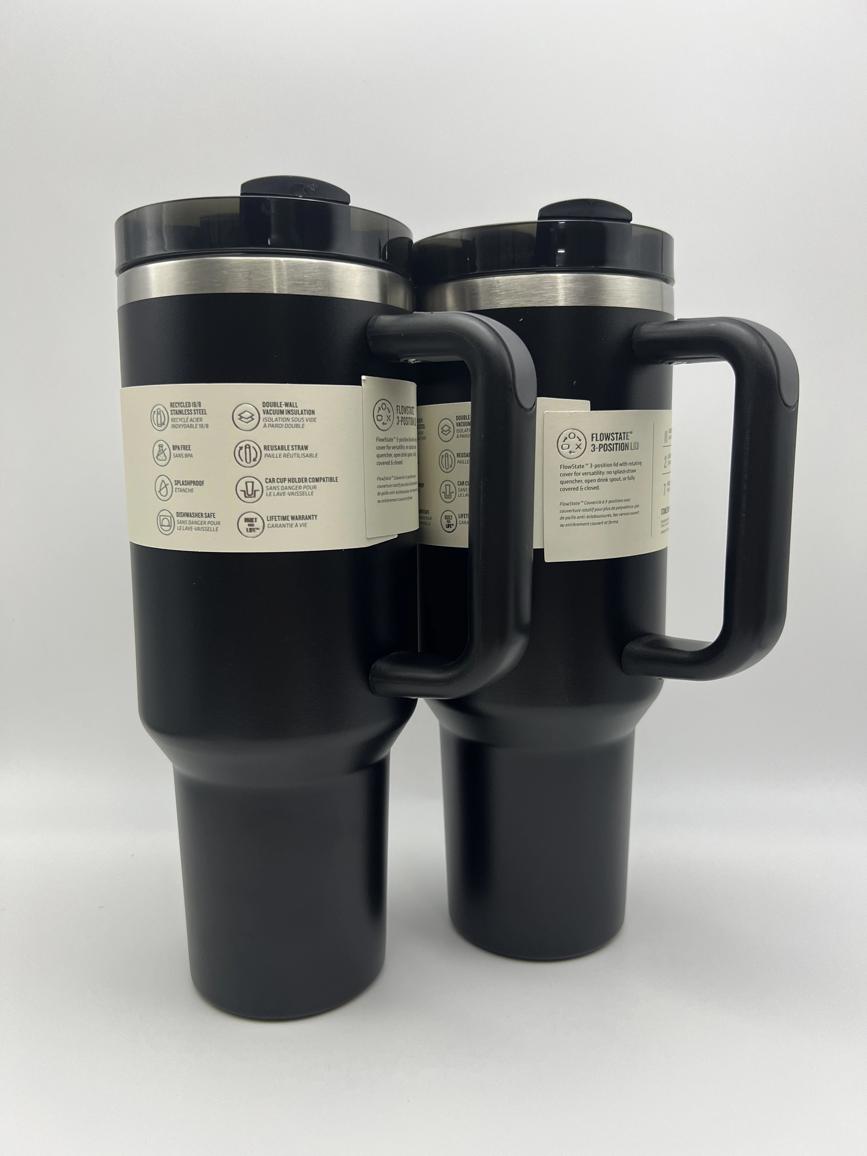 

Popular 40oz stainless steel handle thermos, keeps drinks hot or cold for outdoor, office, and sports activities.