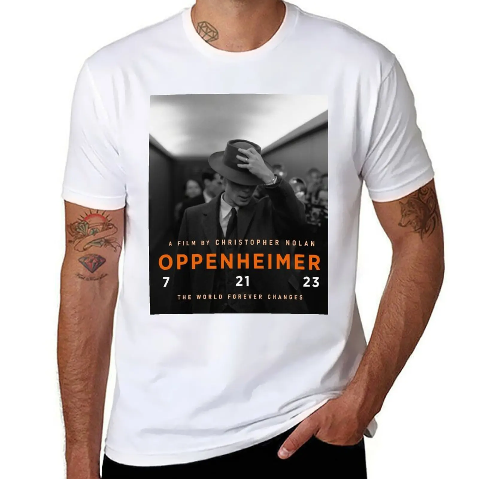 

Oppenheimer T-Shirt Big and Tall Short Sleeve Tee