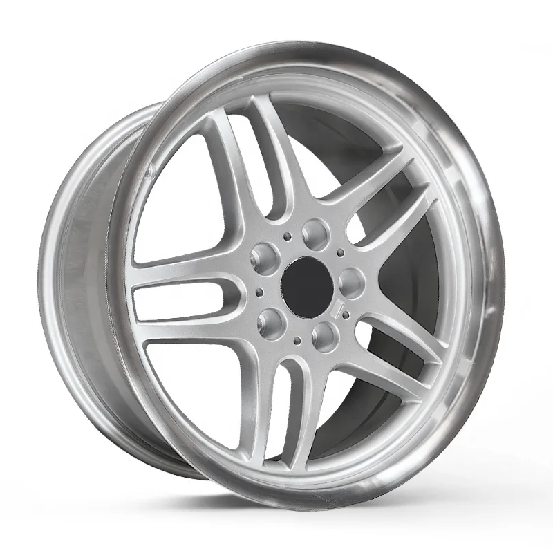 

Alloy Car Wheel Rim 19 Inch 5 Hole Universal for Ranger ,bmw 19x8.5 Wheels Silver Machined Lip