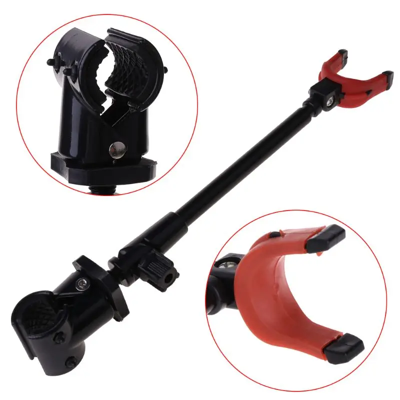 Fishing Bankstick Adjustable Extending Rod Rest Telescopic Fishing Stand Holders Fishing Rod Bracket Fishing Accessories