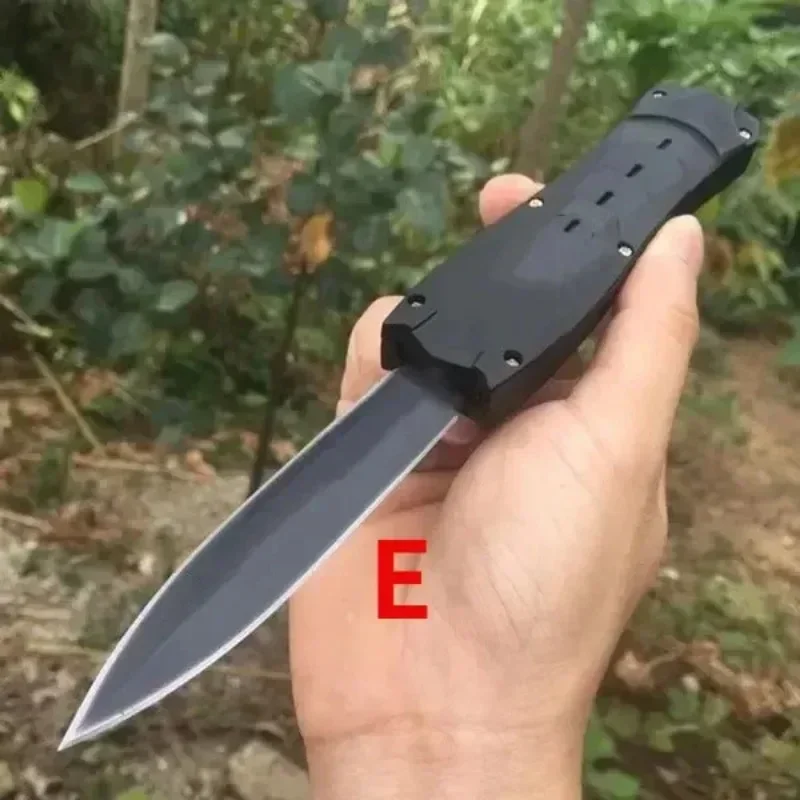 MICRO 616 Folding Pocket Knife 440C Blade Zinc Alloy Handle Outdoor Survival Portable Utility Multi-purpose Camping Knives Tools