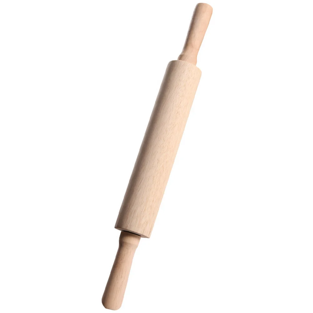 

Wooden Rolling Pin Smooth Dough Roller For Baking Pizza Dumpling Skin Kitchen Accessory Household Rod Dough Rolling Tool