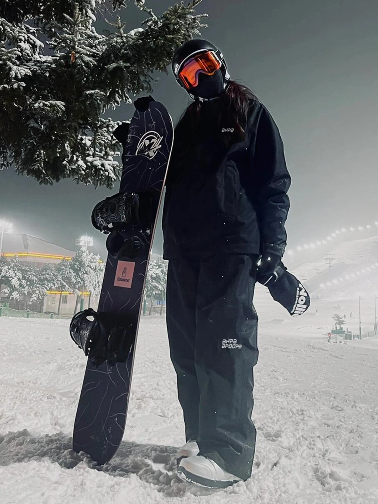 men's-and-women's-snowboard-pants-fleece-lined-loose-windproof-waterproof-snow-pants-professional-skiing-overalls-2025-new-style