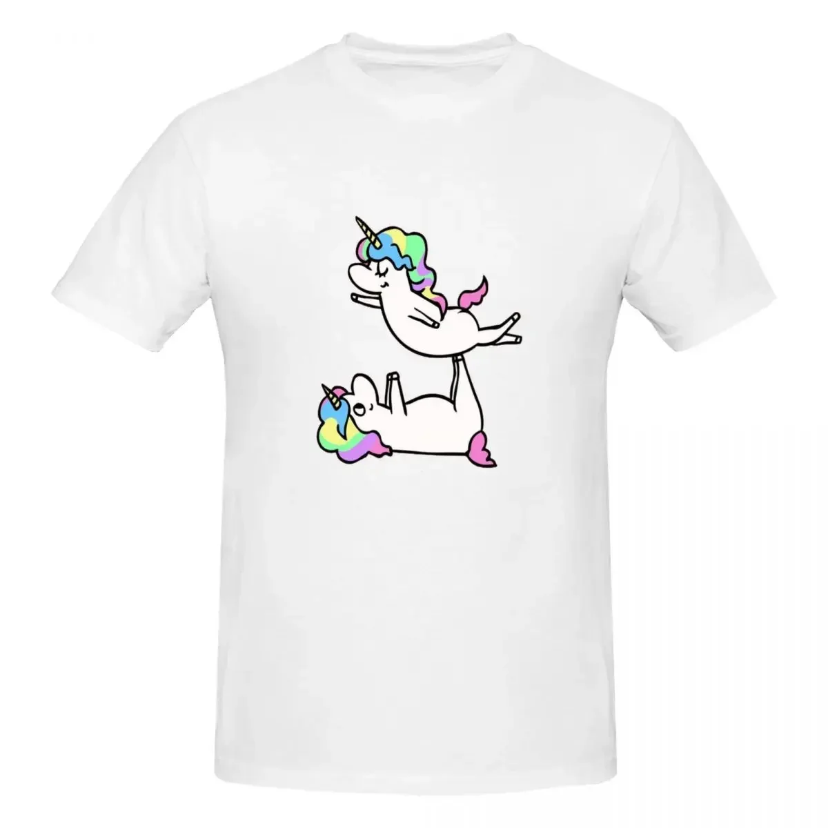 

Acroyoga Unicorn 100% Cotton T-shirt Unisex Fashion T Shirts Men O-Neck Short Sleeve S-6XL