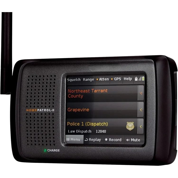 Escáner de pantalla táctil A Color de HomePatrol-2 con TrunkTracker V/S/A/M/E, APCO P25, alertas de emergencia-cubre EE. UU. Y Canadá