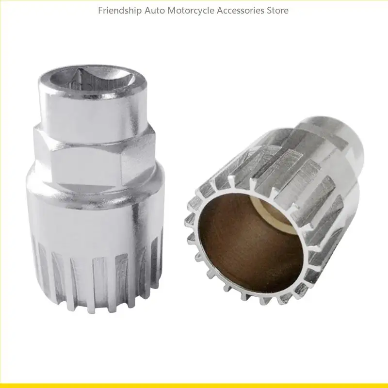 Szch Bicicletas Bottom Backet Bike Bike Extractor Remover extractor 20 Dientes llave