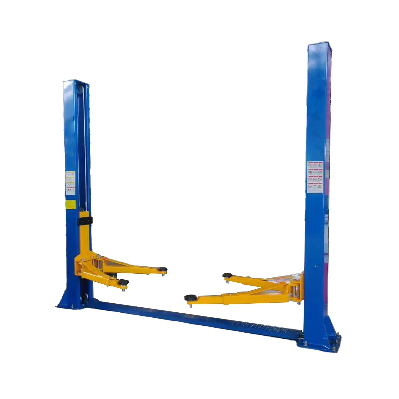 5 tons 2 column electric car lift 1.8m 220v 380v car maintenance tool scissor type mobile arm jack