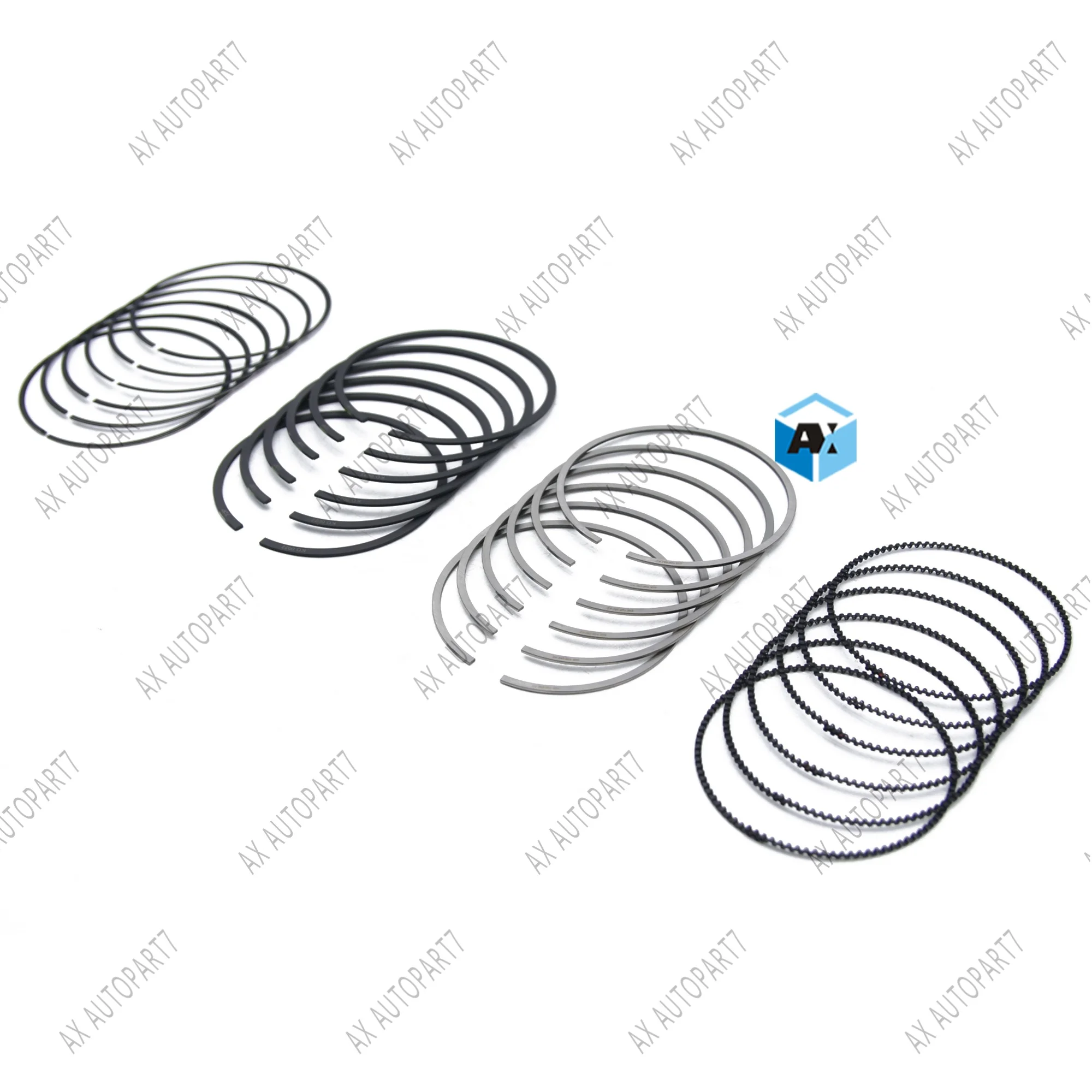 2025 Nuevo AoXuanPei Juego de anillos de pistón OEM de 6 piezas STD para Audi A4 A6 A7 A8 2.8 3.2 FSI BDX AUK BKH