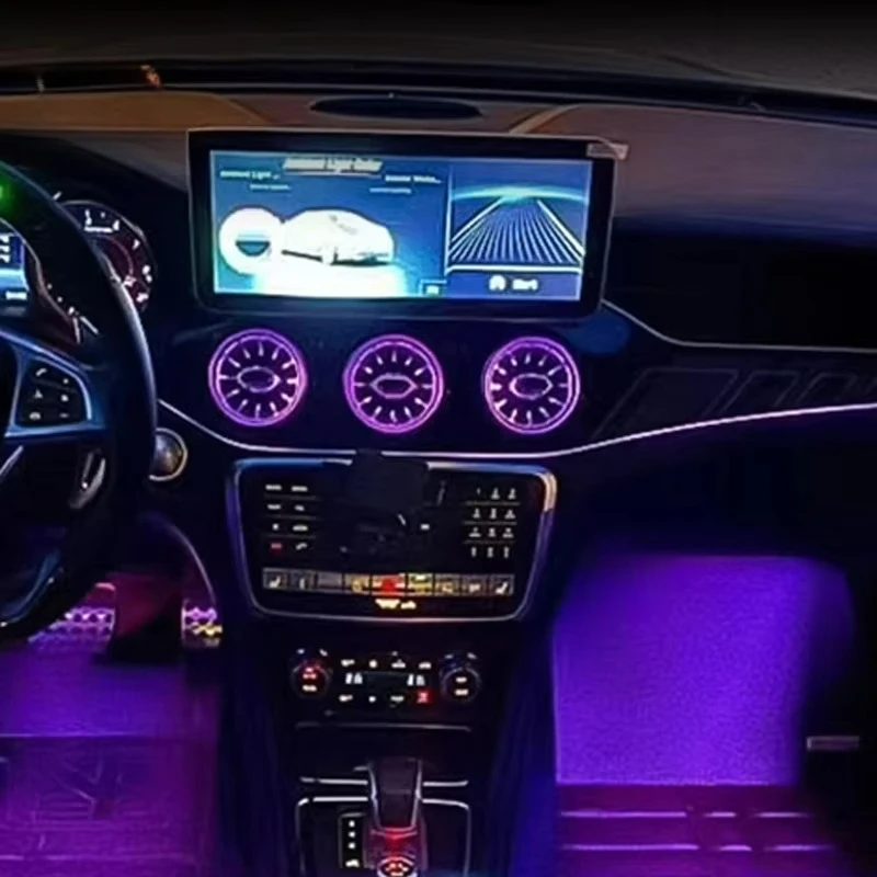 

Enhanced Interior Ambient Light for Auto Air Conditioning Front Vent for GLA/CLA/A/B 6V/12v New Part