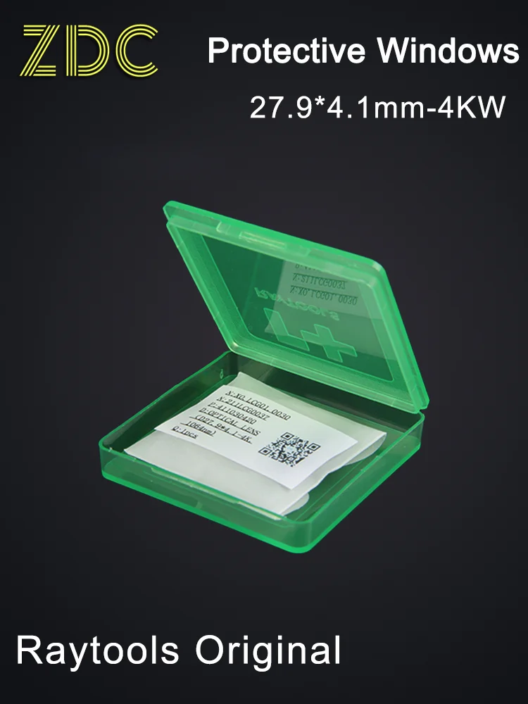 Original Raytools Laser Protection Lens 20x3 24.9x1.5 27.9x4.1 30x5 37x7 37*1.6mm for BT240S BM111 BM114 Laser Cutting Head Lens