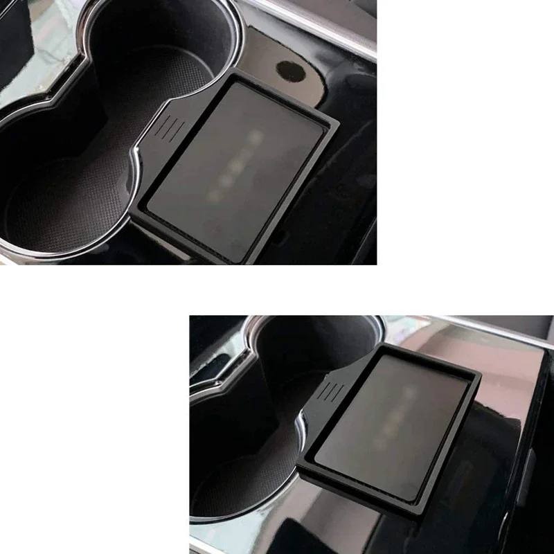 Key Card Slot Pad for Tesla Model 3 Y S X Center Console Anti-Slip Key Card Holder Soft Silicone Mat Protector Cover Accessories