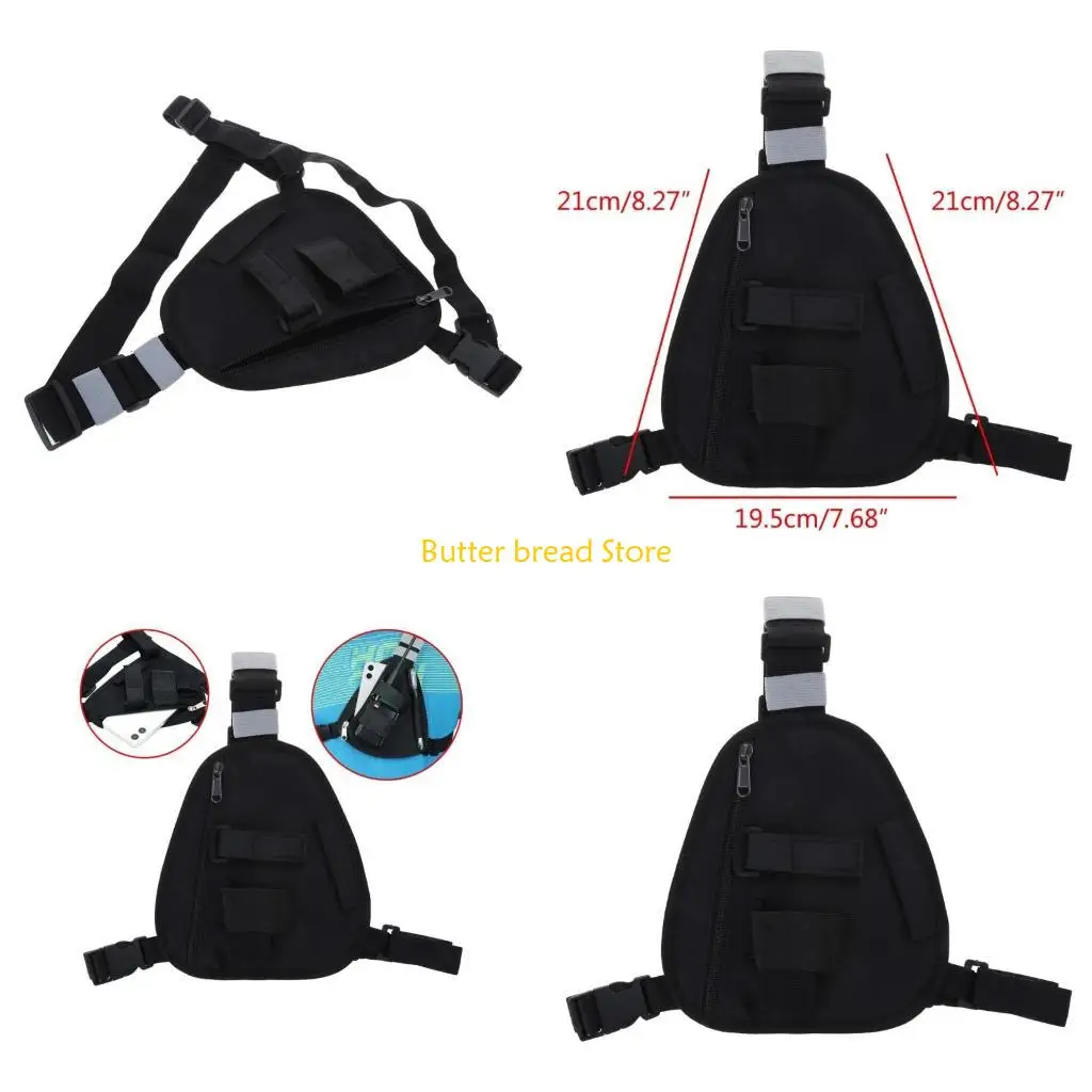 

W89C Тактический ремень на плечо и грудь для регулируемого держателя ремня UV5R UV82