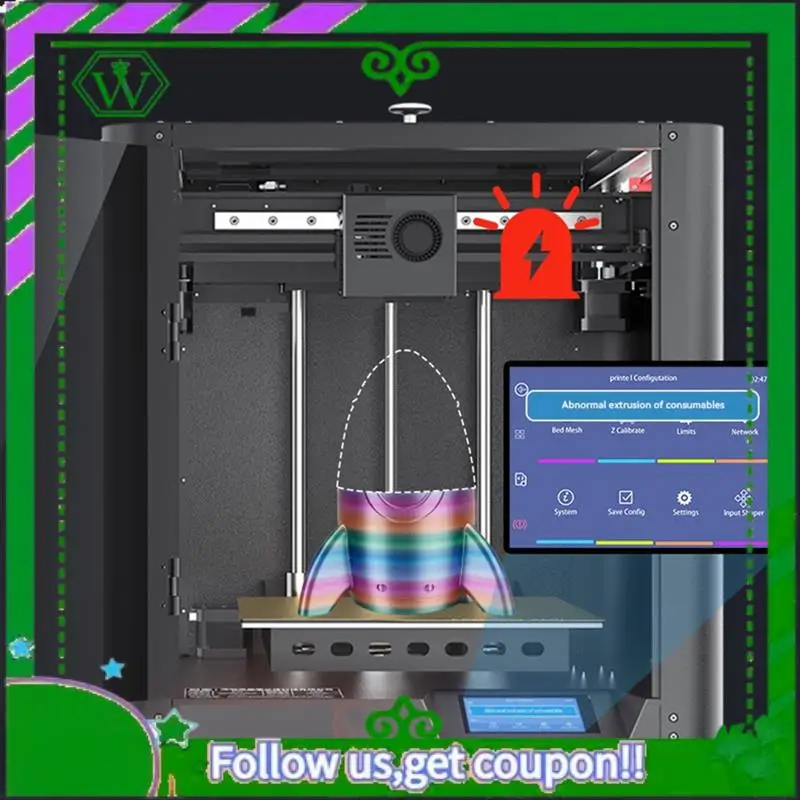 Reliable-Intelligent Filament Detector High Precision Filament Breakage/Nozzle Blockage Detector 3D Printer Accessories