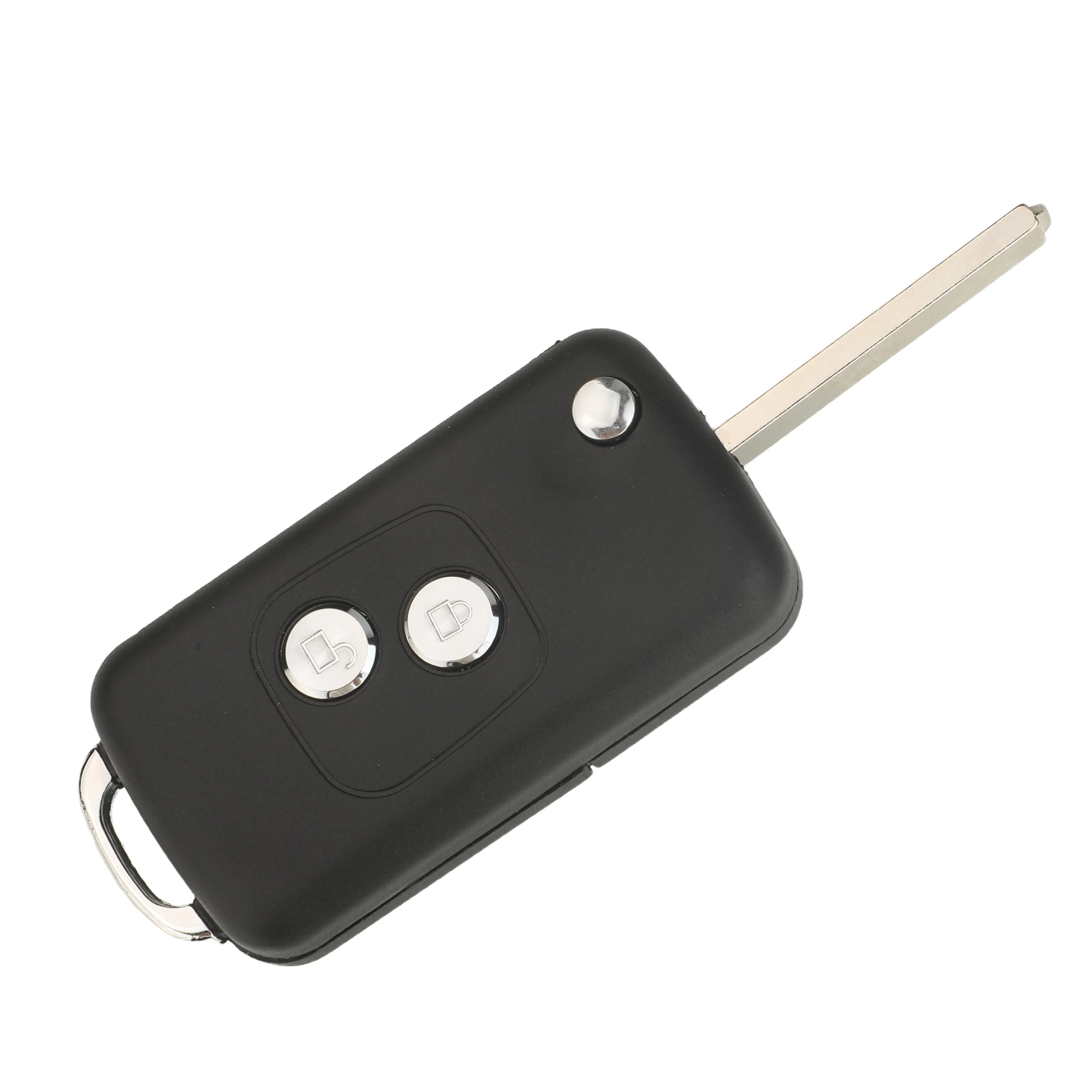 jingyuqin Modifiziertes Klappschlüsselgehäuse für Citroen C1 C2 C3 Xsara Picasso für Peugeot 206 306 307 406 Ersatz