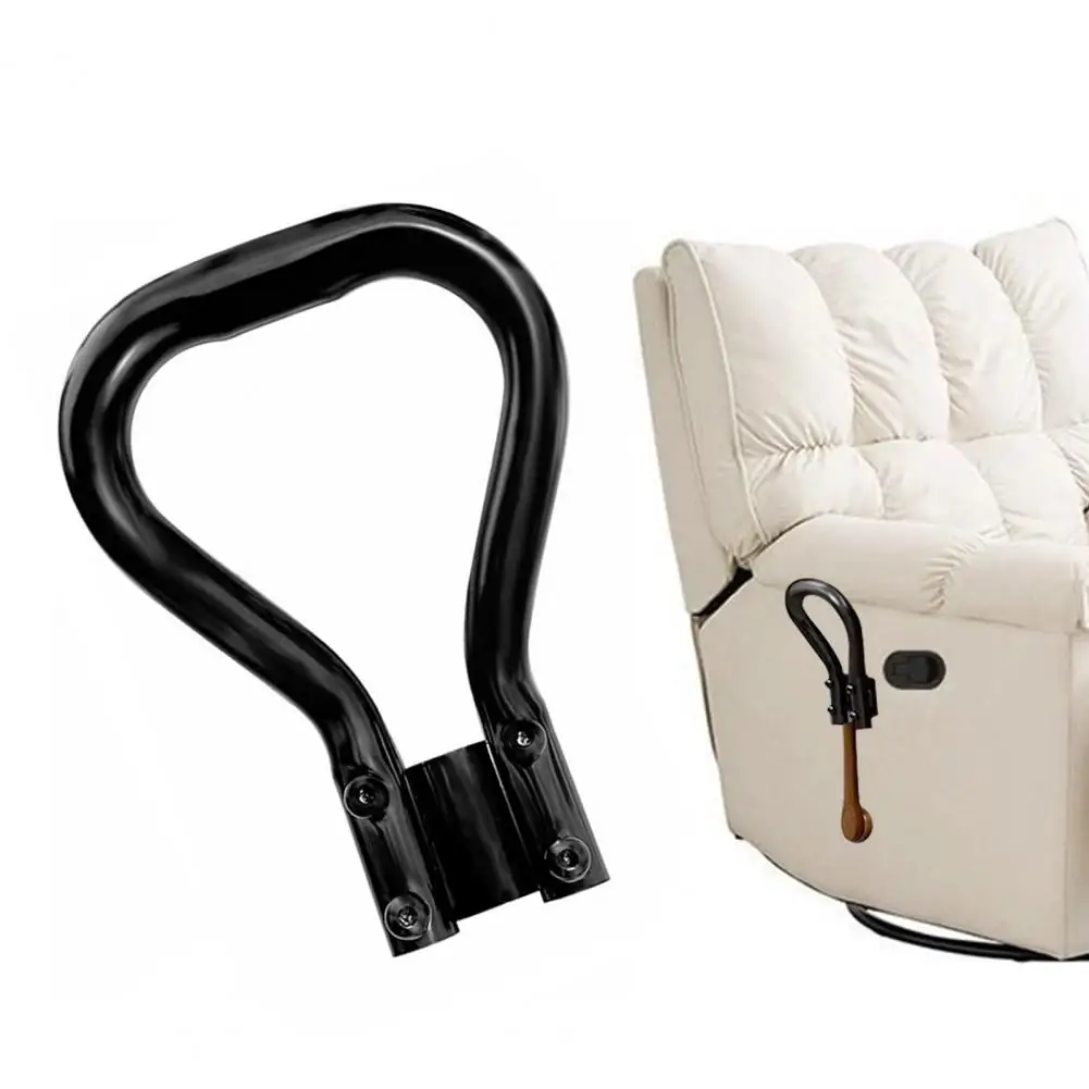 Curve Grip Recliner Handle Metal Recliner Handle Extender for with Easy Leg Control Lever