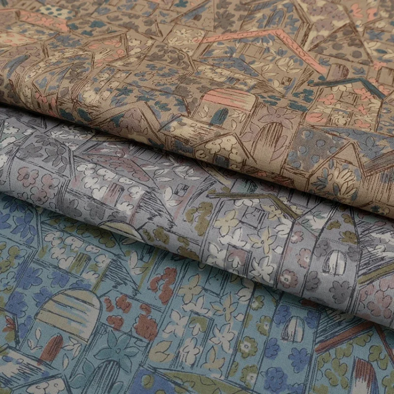 

Ткань из чистого хлопка для шитья своими руками платье пальто рубашка фартук одежда дизайнерские ткани оптовая продажа ткань на метр