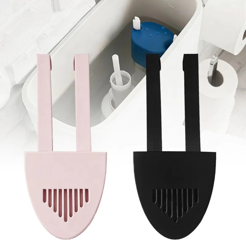 

Toilet Tank Cleaner Holder Dissolution Booster Bracket Anti-Slip Suspending Toilet Cleaning Tablet Holder For Bathroom Dorm home