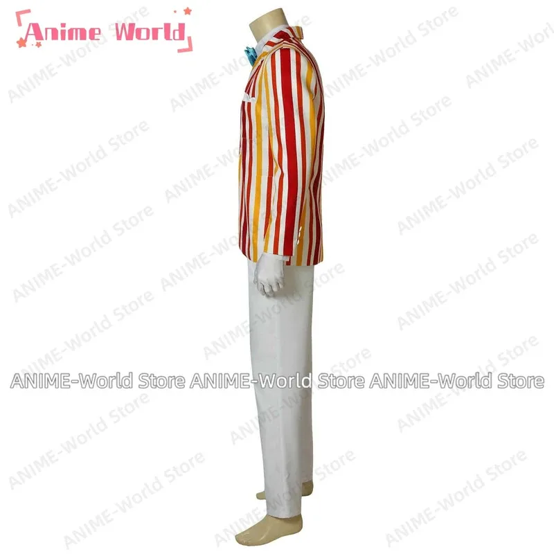 

CyMovie Mary Cosplay Men's Costume Poppins Halloween Bert Jacket Pants Shirt Suit Stage Performance Party Uniform