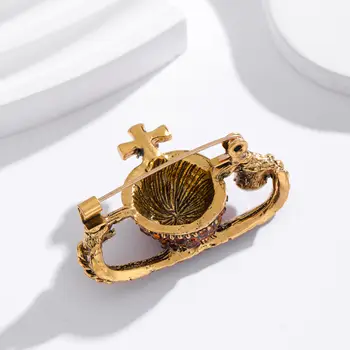 8 best sales Saturnbrosche - №6