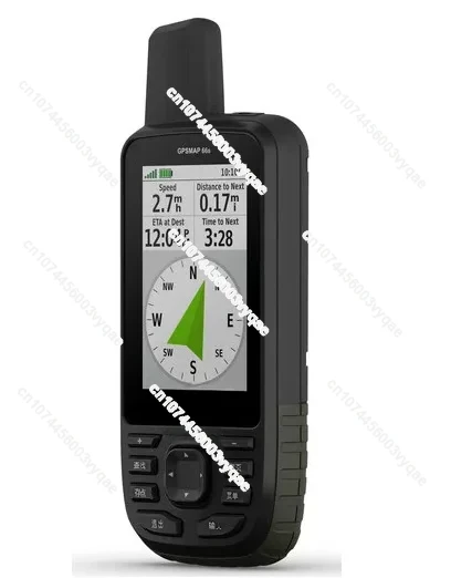 Garmin Jiaming 66S Outdoor GPS Handset Get 32G Map Card and On-Board Bracket Rechargeable Battery