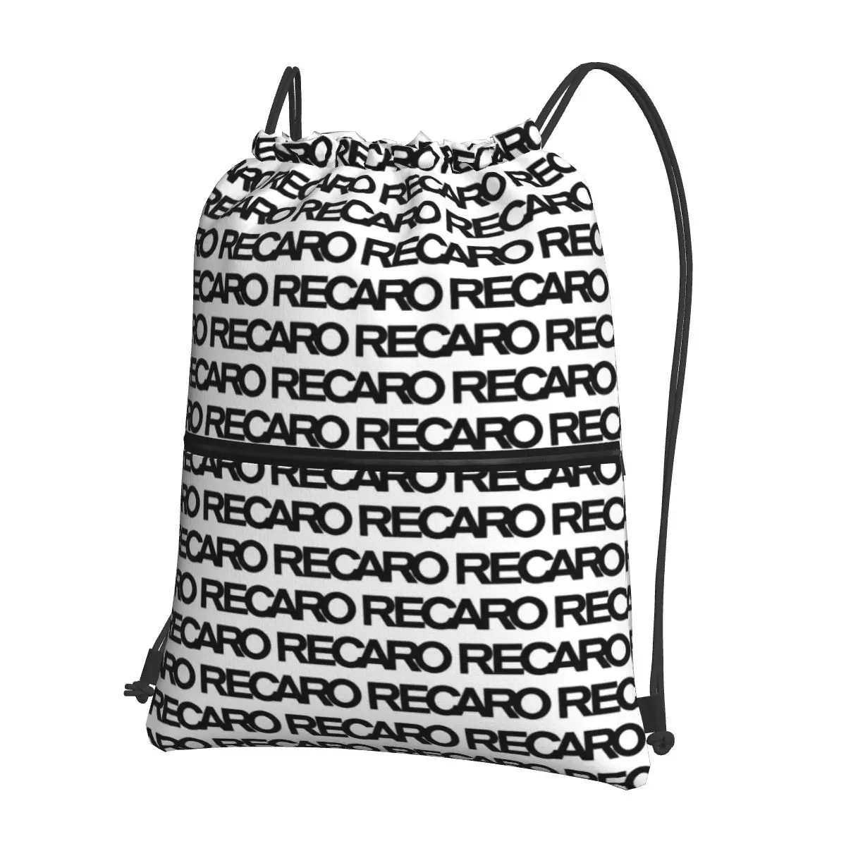 

Рюкзаки Recaro с логотипом Houndstooth, повседневные сумки-мешки на шнурке, сумки для хранения, сумки для книг, для путешествий и студентов