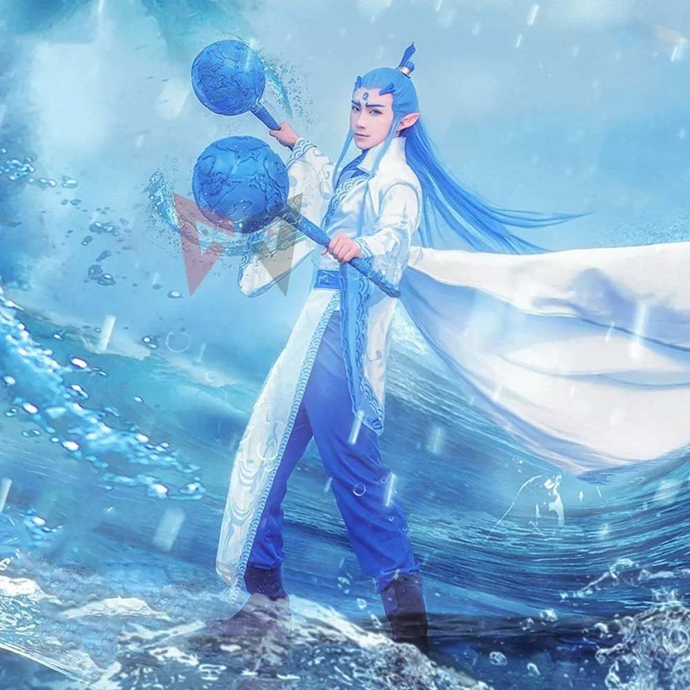 

2025 Aobing Cosplay Nezha Conquers The Dragon King Movies 2 The Same Full Set Of Clothes