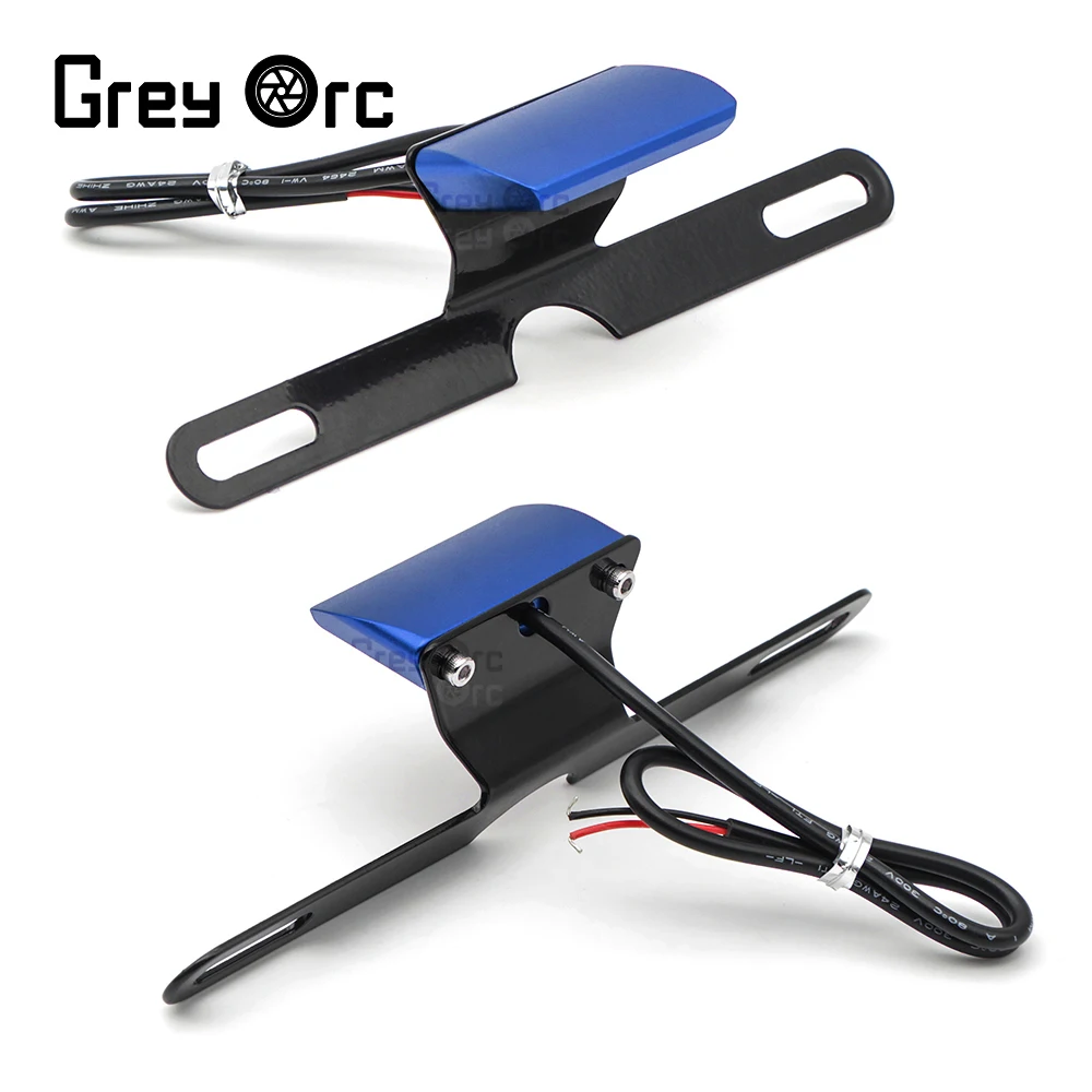 

LED lamp Motorcycle Tail Number Universal Light License Plate lamp 12V For DUCATI KTM KAWASAKI BMW YAMAHA