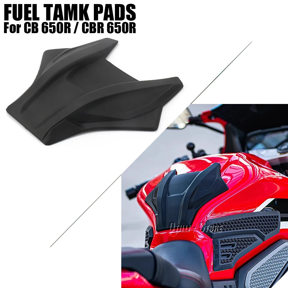 

Motorcycle Accessories Black Fuel Tank Pad Sticker Protection For Honda CB650R CB650 R CB 650R CBR650R CBR650 R CBR 650 R